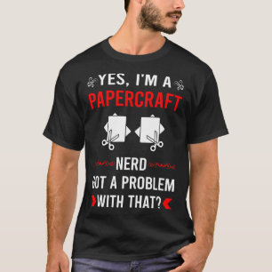 Papercraft-Problem Papier Handwerk Basteln T-Shirt