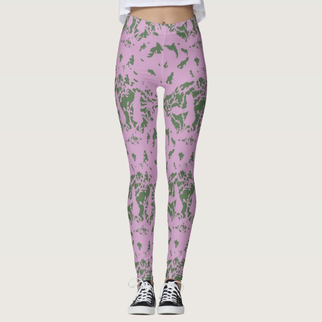 PaperCut Garden Leggings (Vorderseite)