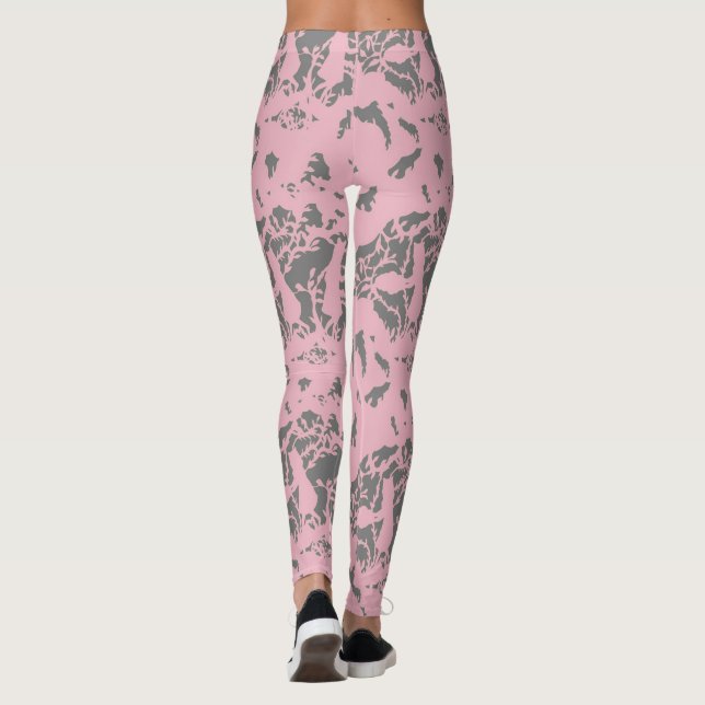 Papercut inspiration leggings (Rückseite)