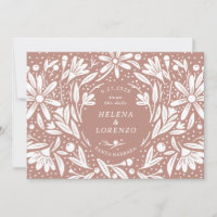 Papercut Rustikale Blume Fusty Rose