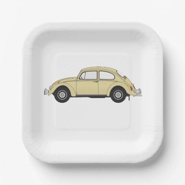 #PaperPlate #ClassicCars #CarDesignPaperPlate Papa Pappteller (Vorderseite)