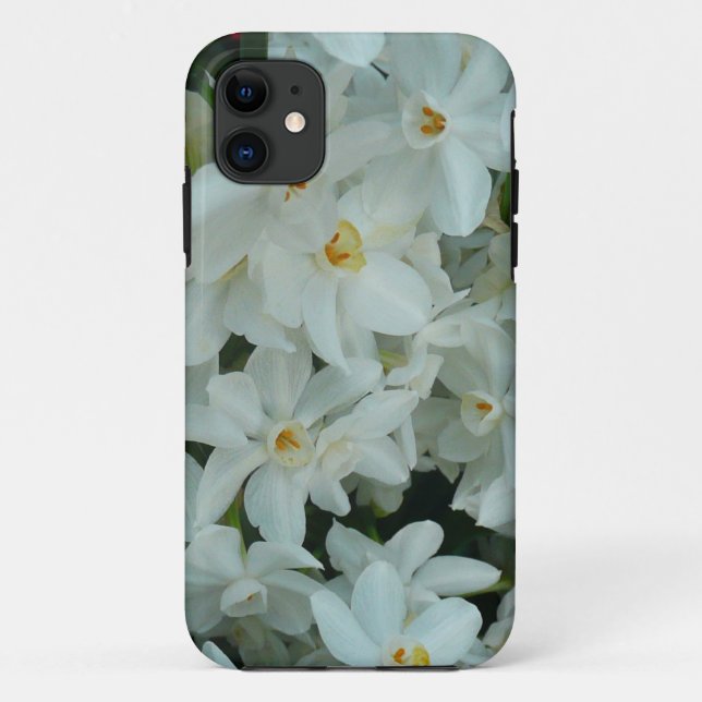 Paperwhite Narcissus Delikate Weiße Blume Case-Mate iPhone Hülle (Rückseite)