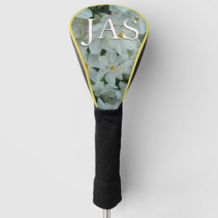 Paperwhite Narcissus Delikate Weiße Blume Golf Headcover