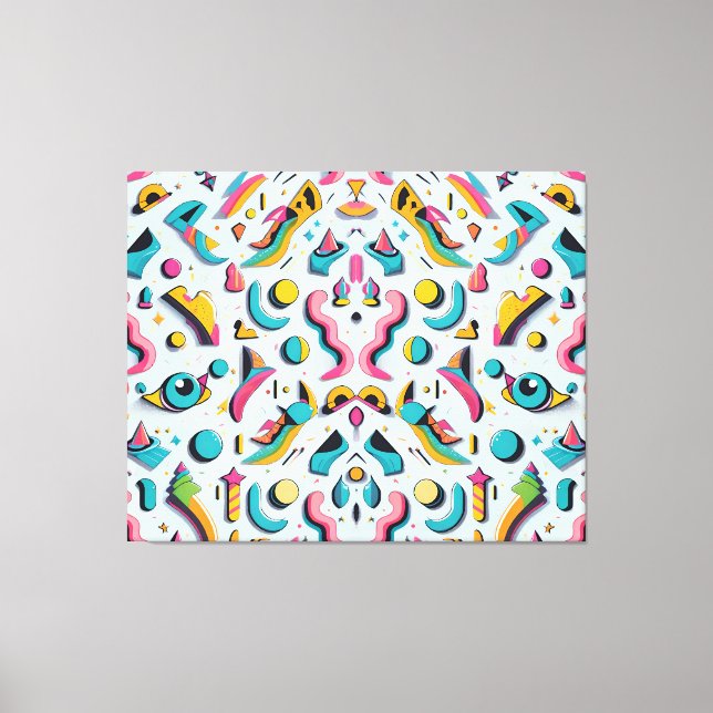 Paperwhite Party Popper - Ken Gage Art Leinwanddruck (Vorderseite)