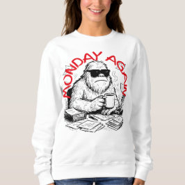 Paperwork Chaos Abominable Snowman Sweatshirt