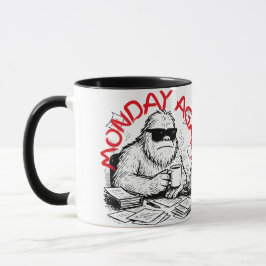 Paperwork Chaos Abominable Snowman Tasse