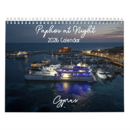 Paphos at Night 2026 Calendar by PaphosLife Kalender