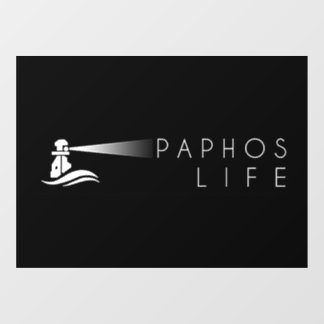 Paphos Life Logo Fenster Aufkleber