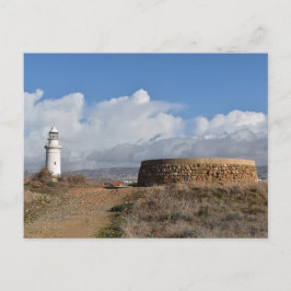 Paphos Lighthouse, Zypern Postkarte
