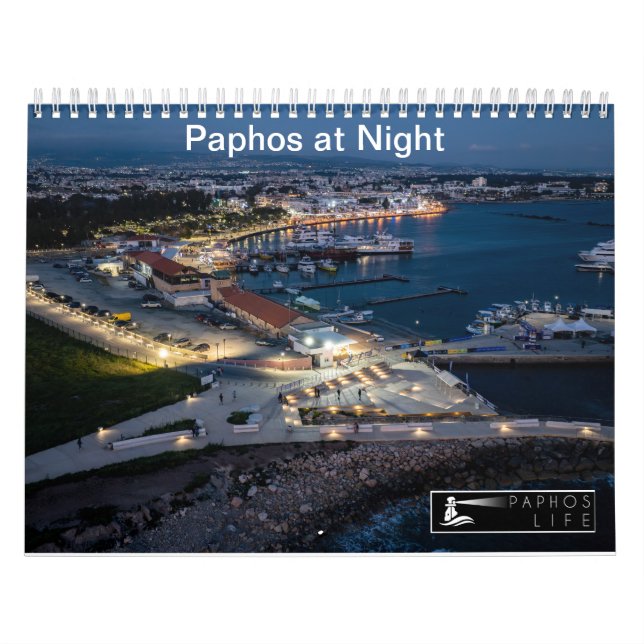 Paphos Night Calendar nach Paphos und Paphos Kalender (Titelbild)