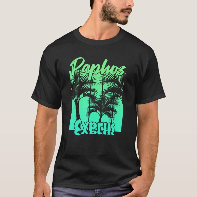 Paphos Zypern 3 T-Shirt (Vorderseite)