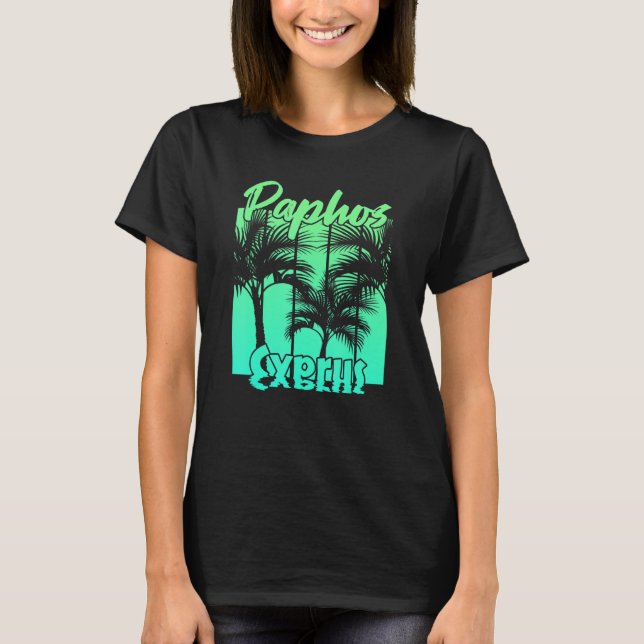 Paphos Zypern 3 T-Shirt (Vorderseite)