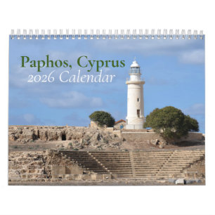 Paphos Zypern - Kalender 2025