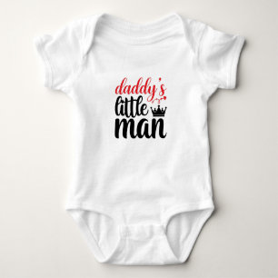 Papi-Kleiner Mann - Bodysuit Baby Strampler