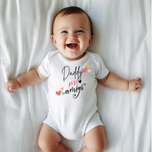 Papi mein Freund, Geschenk für Neugeborene Baby Strampler