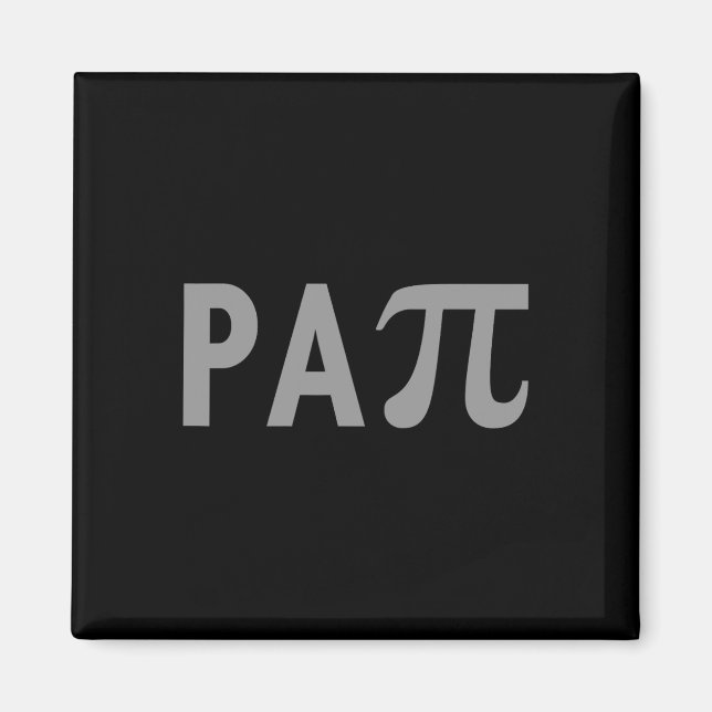 Papi Puns Fun Vathers Day Outfit für Mathematikleh Magnet (Vorne)