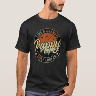 Papi wie ein Opa, nur cooler, vintage retro dick T-Shirt