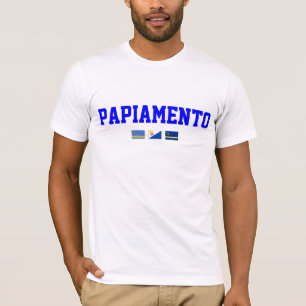 Papiamento grundlegender Amerikaner S - 3XL T-Shirt