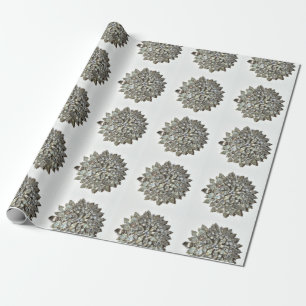 Papier-Bling-Rockabilly-Sternenexplosion-Vintage-B Geschenkpapier