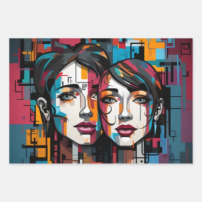 Papier Cadeau LGBTQ (Vorderseite)