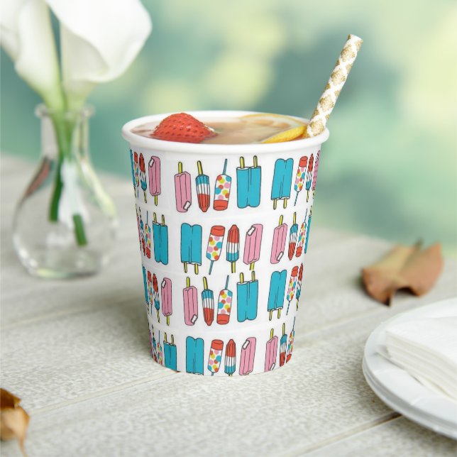 Papier-Cup-Populationen Pappbecher (In Situ)