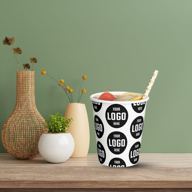 Papier-Cups mit eigenem Firmenlogo - perfekt Pappbecher (Custom Business Logo Branded Paper Cups – Perfect
Make Your Brand)