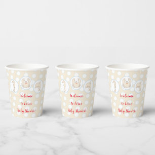 Papier Cups "Sea Blue Cream Mobile" 8 oz. Pappbecher