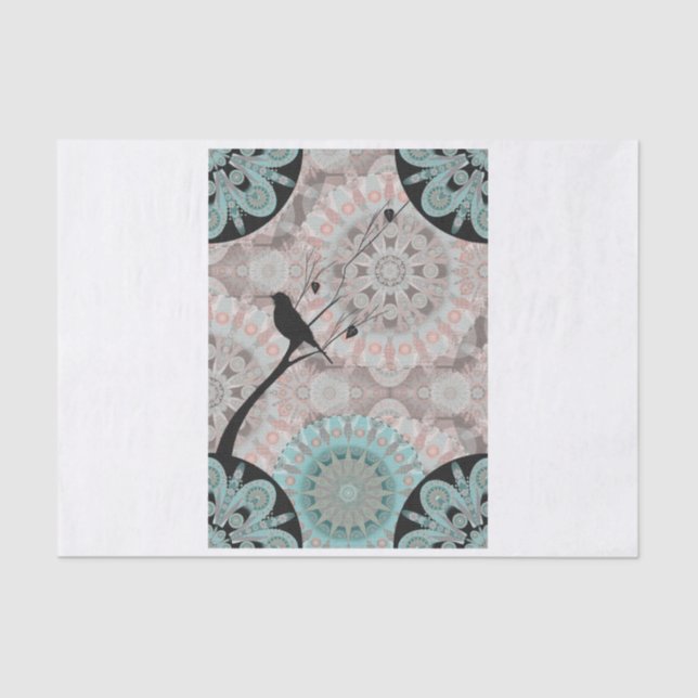 Papier der Seide (Vorderseite)