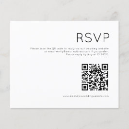 PAPIER | Einfaches QR-Code Hochzeitsrampen