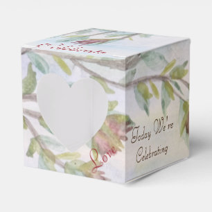 Papier Feiertage Herzkasten Box für Cupcakes Geschenkschachtel