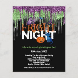 PAPIER | Fright Night Glitzer Tropfen Halloween-Pa