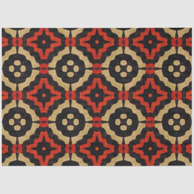 Papier für afrikanische Textilien (Vorderseite)