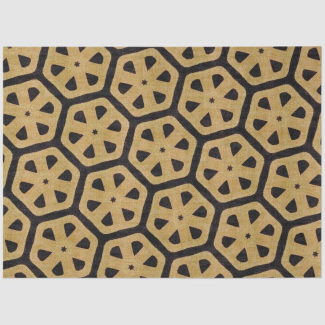 Papier für afrikanische Textilien (Vorderseite)