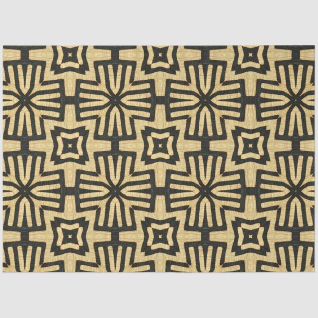 Papier für afrikanische Textilien (Vorderseite)