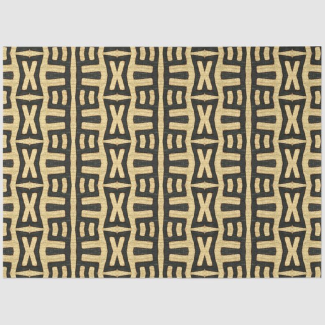 Papier für afrikanische Textilien (Vorderseite)