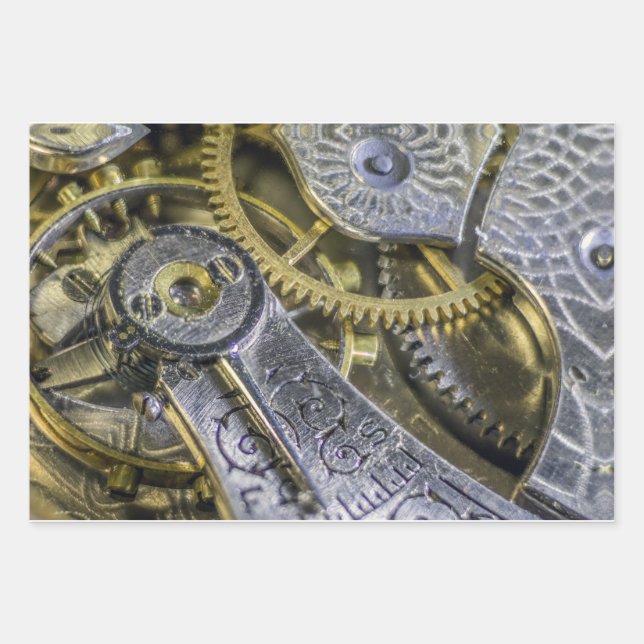 Papier für antike Uhrwerke (Vorderseite)