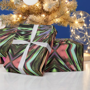 Papier für das Muster in Funky Stretch Geschenkpapier