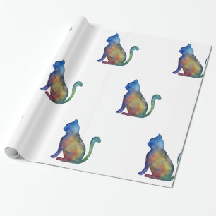 Papier für das Sternkatzenglühen, 30 in x 2 ft Geschenkpapier