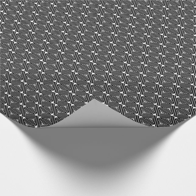 Papier für das Triangle-Muster Geschenkpapier (Ecke)