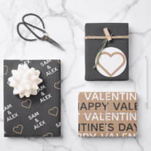 Papier für den Valentinstag