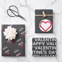 Papier für den Valentinstag