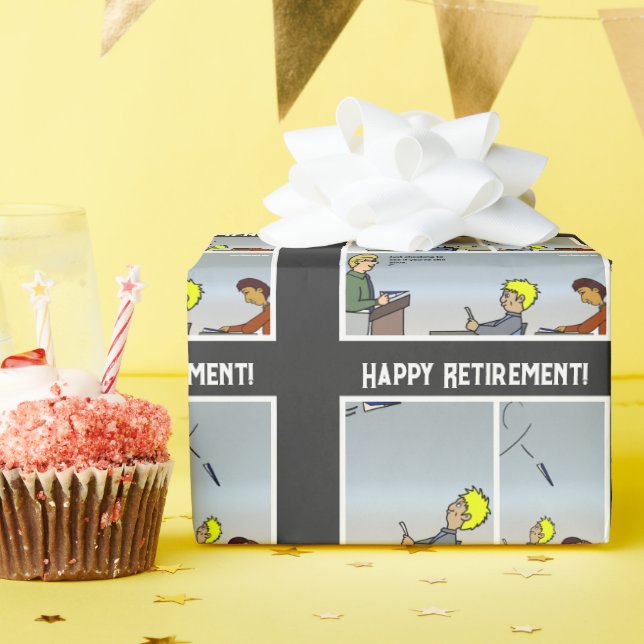 Papier für die Papierumhüllung Geschenkpapier (Geburtstagsparty)