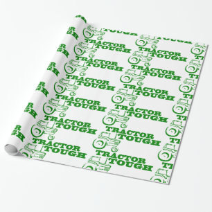 Papier für die Umhüllung des grünen Zuges Geschenkpapier