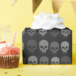 Papier für die Umhüllung von Schwarzweiß- und Grau Geschenkpapier