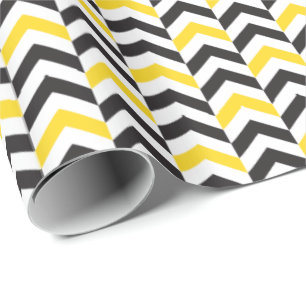 Papier für Geschenk Chevron Dreiecke BY Geschenkpapier