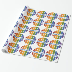 Papier für Gleichberechtigung Geschenkpapier