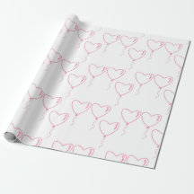 Papier für Verpackungsgeschenke zum Valentinstag