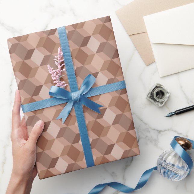 Papier für Weihnachten. Prüfmuster Geschenkpapier (Schenken)