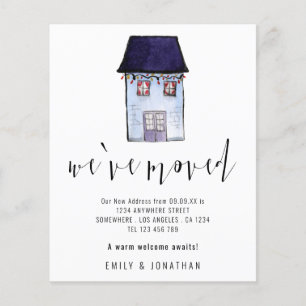 PAPIER  Kalligrafie Neue Adresse Einfaches Haus