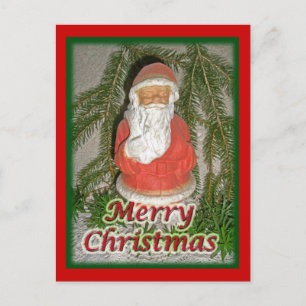 Papier Mache Weihnachtsmatte Feiertagspostkarte